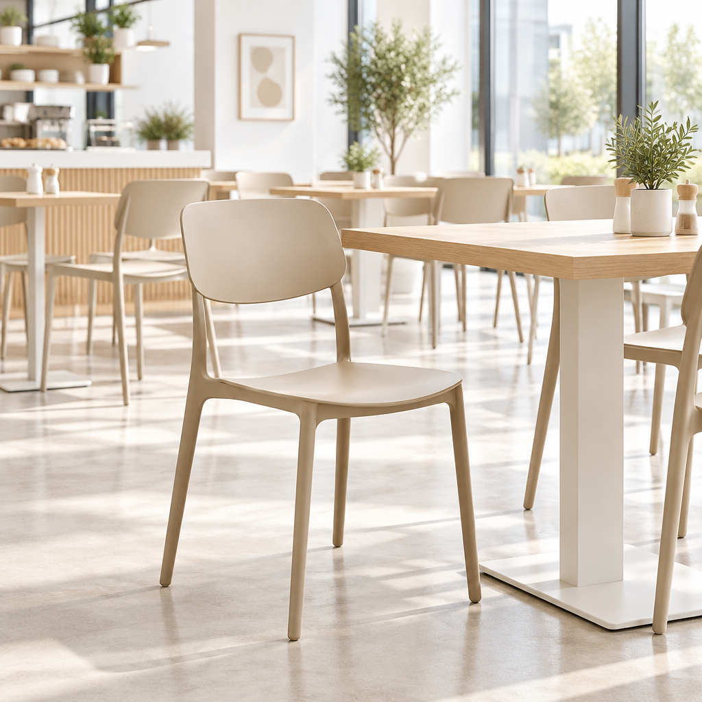 Modern Stackable Plastic Chair