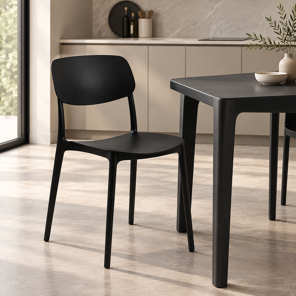 Modern Stackable Plastic Chair