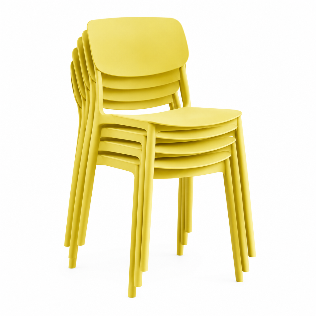 Modern Stackable Plastic Chair