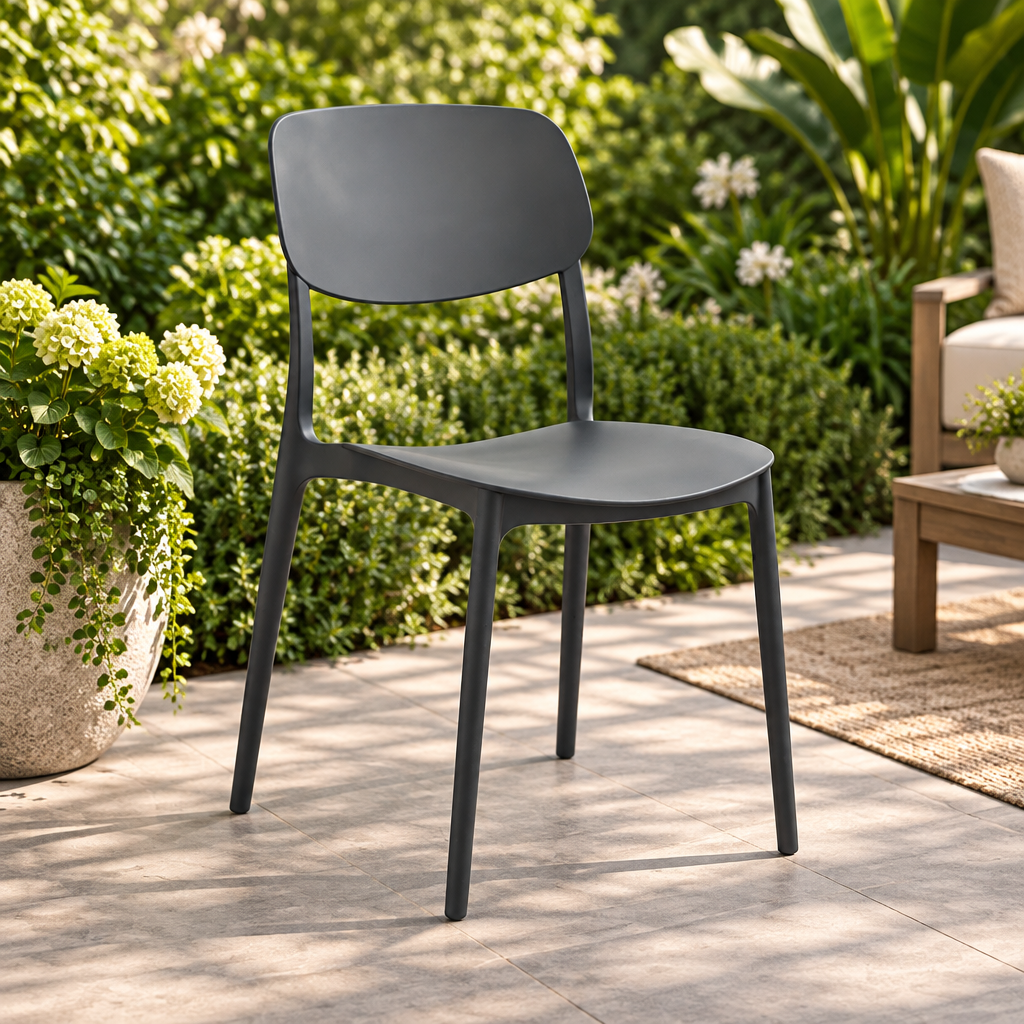 Modern Stackable Plastic Chair