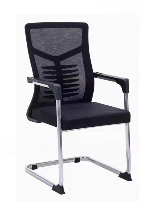 Ergonomic Mesh Office Chair - Cantilever Design with Lumbar Support
