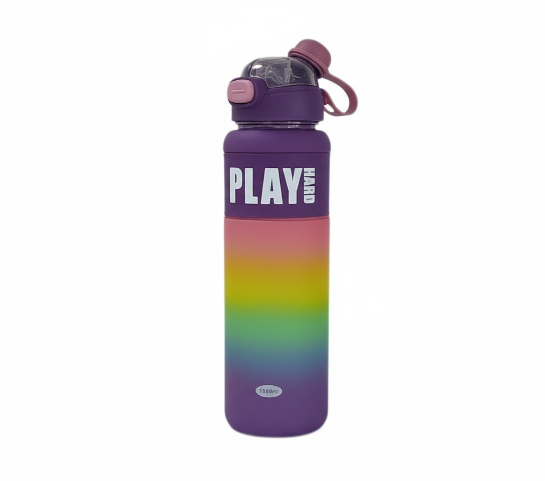 1000ml Sports Water Bottle - Leak-Proof BPA-Free Gym & Outdoor Bottle