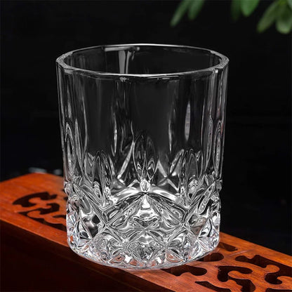 Crystal Whiskey Glasses Set of 6 – Premium Glass Tumblers