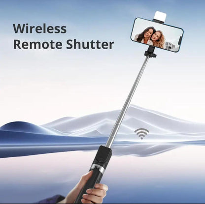 127cm Extra-Long Wireless Selfie Stick with Tripod & Remote