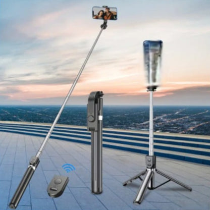 127cm Extra-Long Wireless Selfie Stick with Tripod & Remote