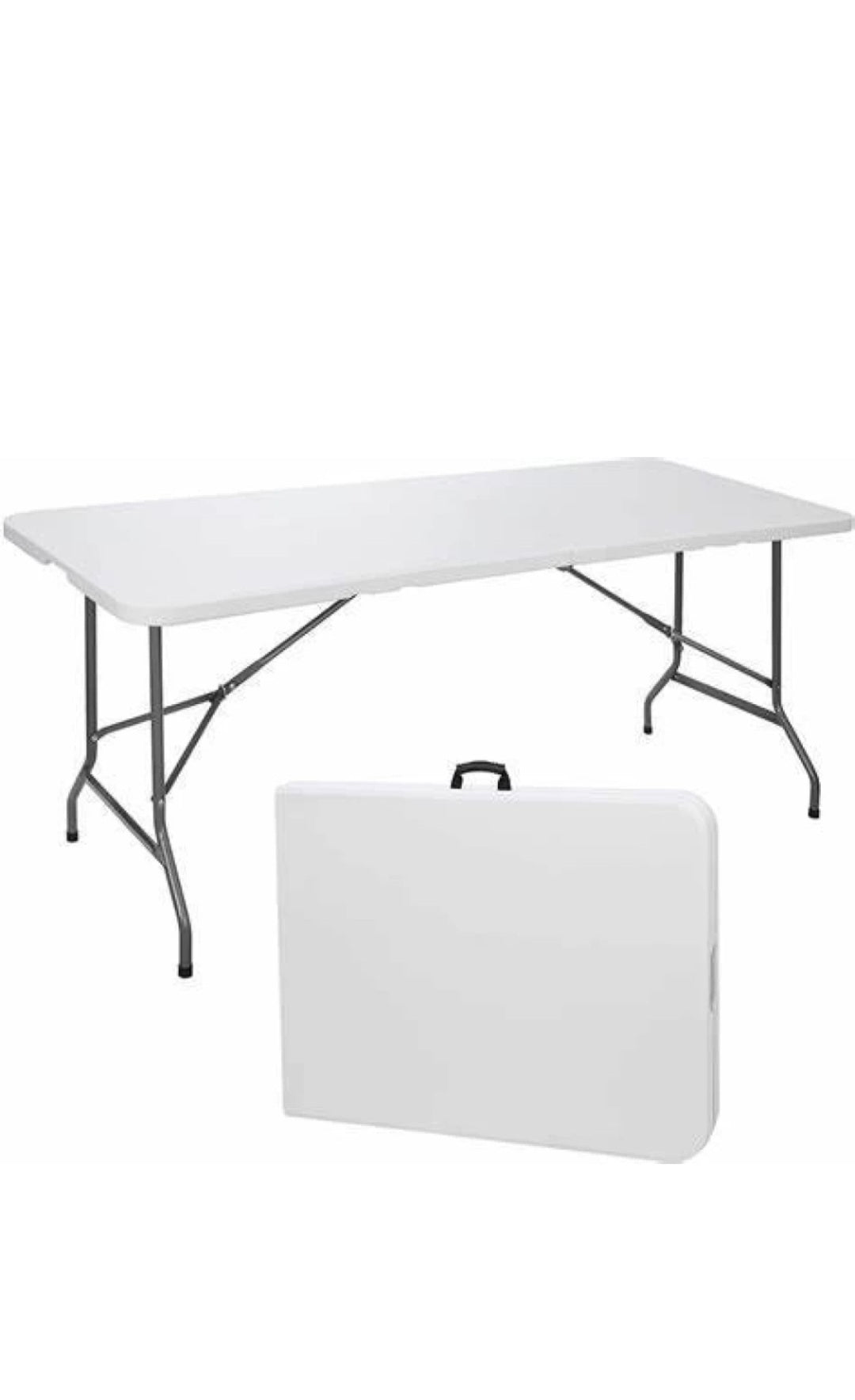 1.8m Folding Table – Portable Utility Table for Events & Home