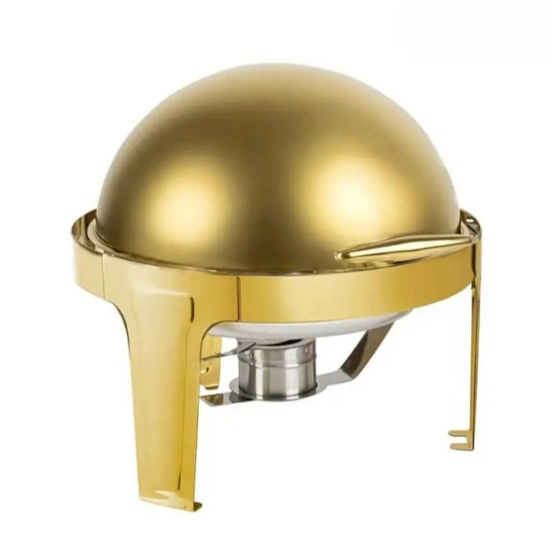 10L Roll Top Chafing Dish – Stainless Steel Buffet Food Warmer