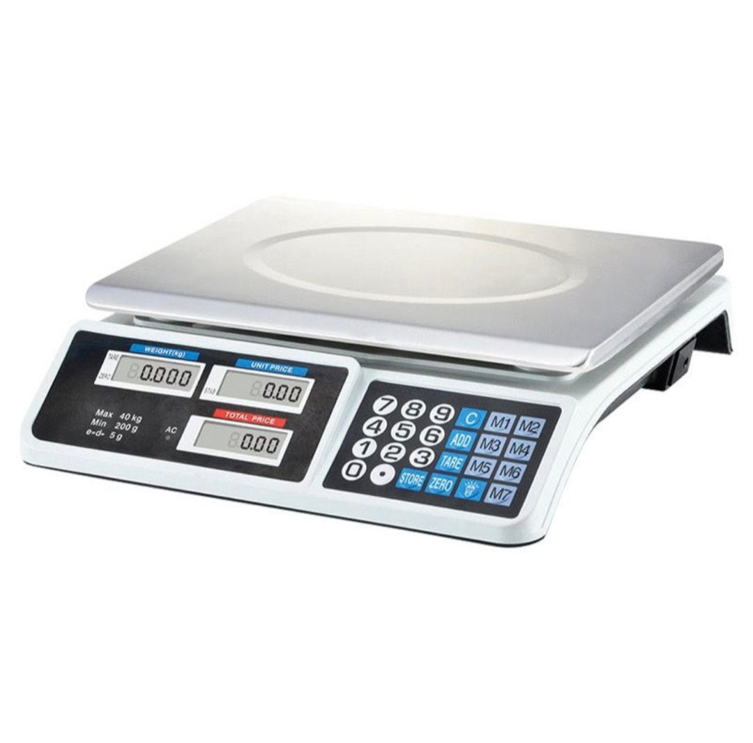 40kg Digital Kitchen Scale – Commercial Pricing & Weighing Scale
