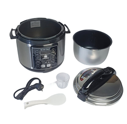Silver Crest Pressure Cooker 6L - 10-in-1 Electric Cooker
