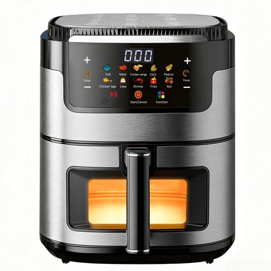 15L Large Capacity Touch Air Fryer with Viewing Window