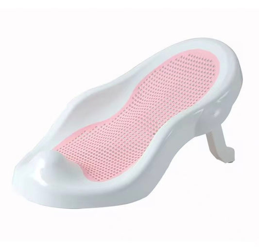 Ergonomic Baby Bath Support Seat with Anti-Slip Mesh | Newborn Bath Lounger