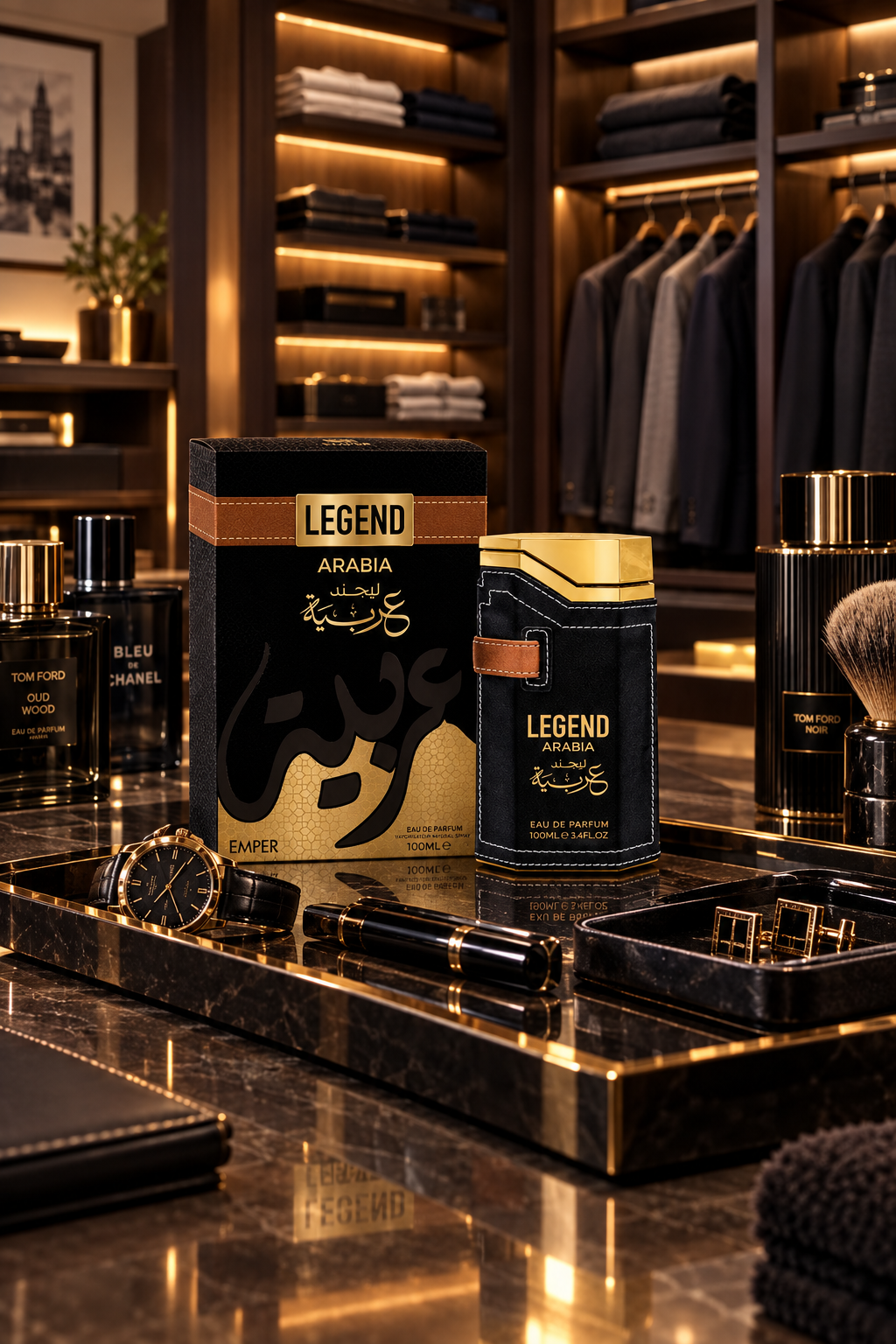 Emper Legend Arabia Eau de Parfum for Men, 100 ml